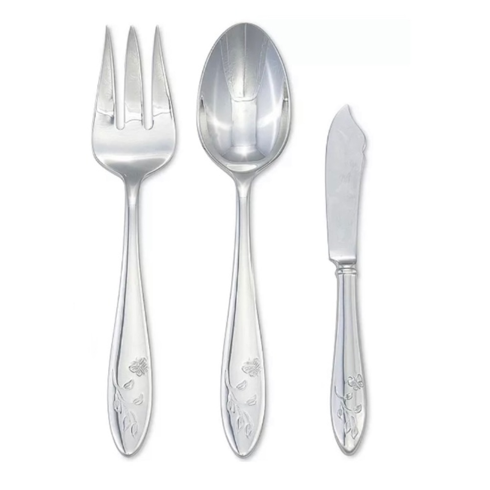 Lenox Butterfly Meadow 3 piece serving set